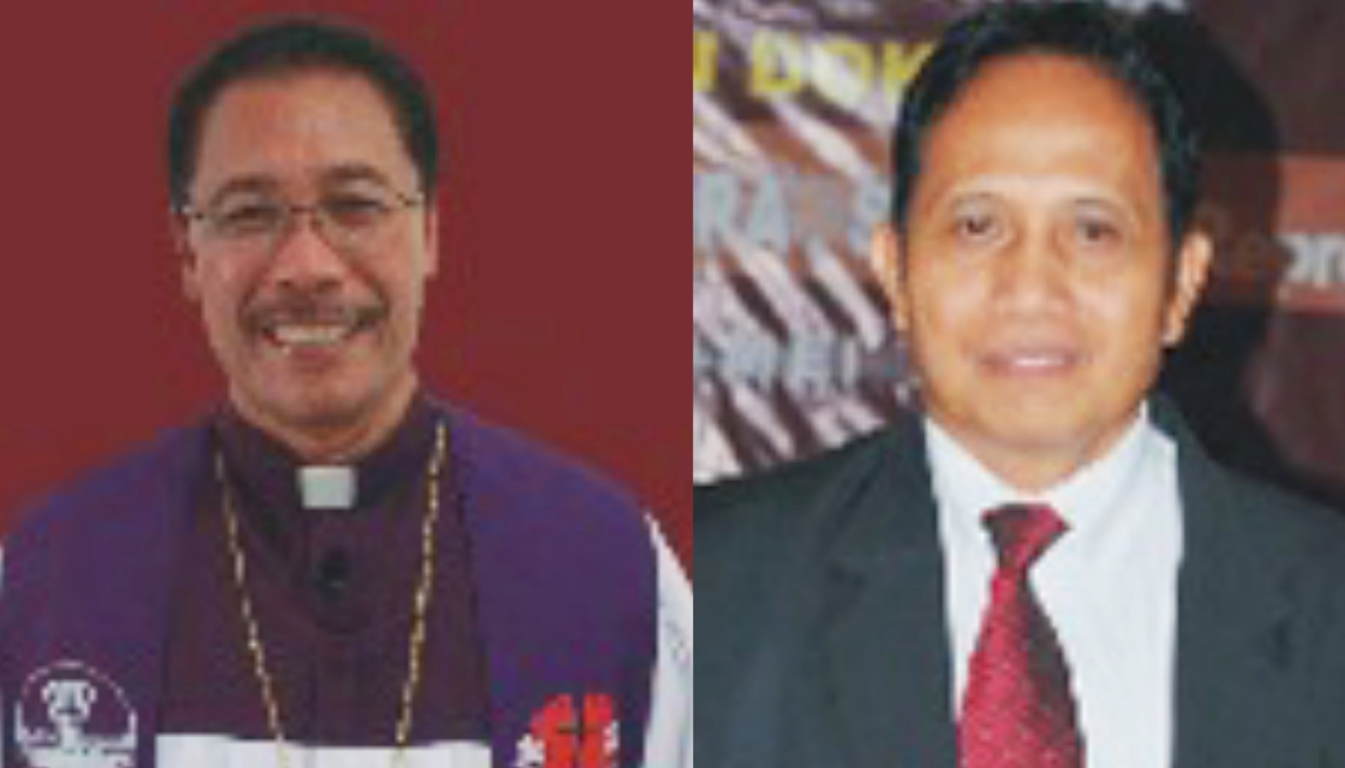Ketua Yayasan Dhyana Pura 2020-2024 Bishop Em. Dr. Ketut Waspada dan Sekretaris Dr. dr. Made Nyandra, M. Repro, FIAS tidak tega memenjarakan kedua terdakwa. (FOTO ist)