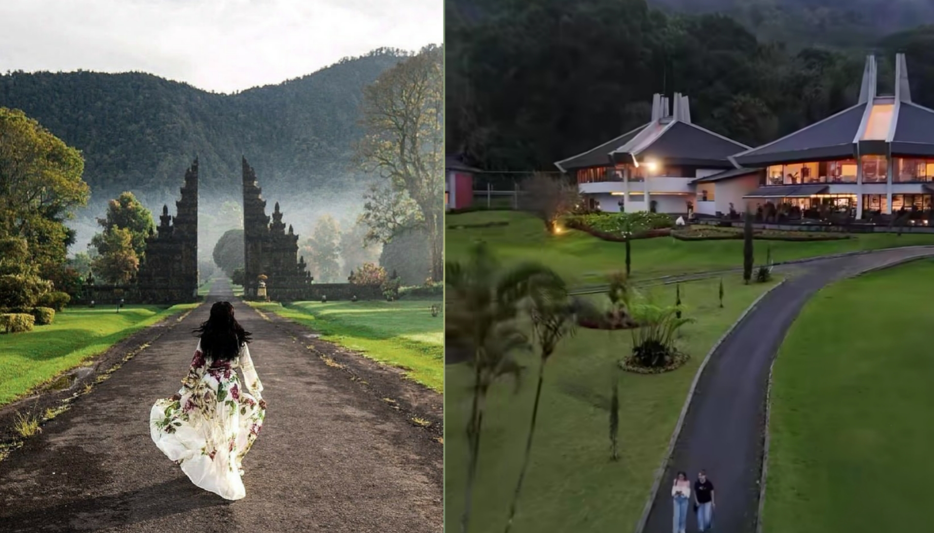 Bali Handara Gate. FOTO ist IG Handara Resort