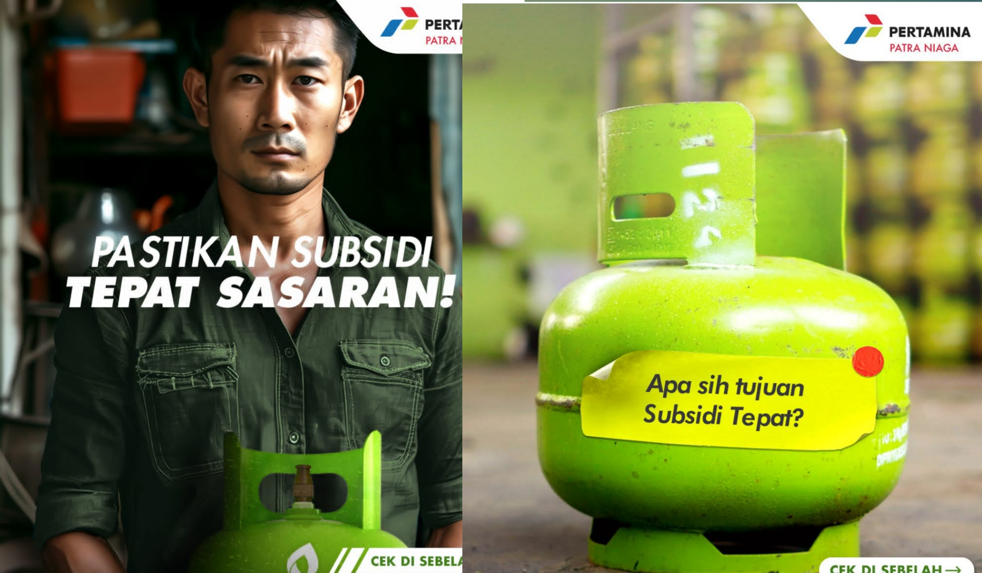 gas LPG 3 Kg Subsidi Pemerintah. FOTO IG Mypertamina