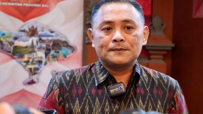 Juru Bicara Gubernur Bali Wayan Koster, I Gusti Putu Eka Mulyawan Wira Senapati alias Goes Wawan.