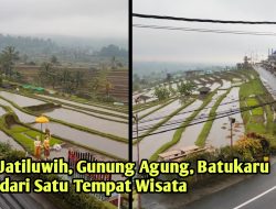 Satu Tempat Wisata Bisa Nikmati Jatiluwih, Gunung Tertinggi dan Sunrise Indah Bali Sepuasnya