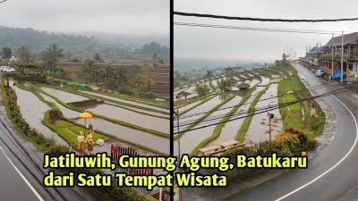 Satu Tempat Wisata Bisa Nikmati Jatiluwih, Gunung Tertinggi dan Sunrise Indah Bali Sepuasnya