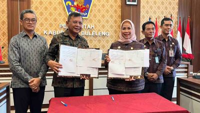 Pemkab Buleleng Gandeng Kemenkumham Bali, Perkuat Perlindungan Produk Lokal. FOTO ist