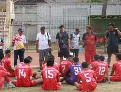 Tim Porprov Buleleng Tahan Imbang Porprov Badung, Gede Suyasa Puji Pental Juang Pemainnya