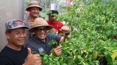 Bupati Sanjaya dan Kapolres Tabanan Tegaskan Komitmen Bersama Wujudkan Ketahanan Pangan Daerah.