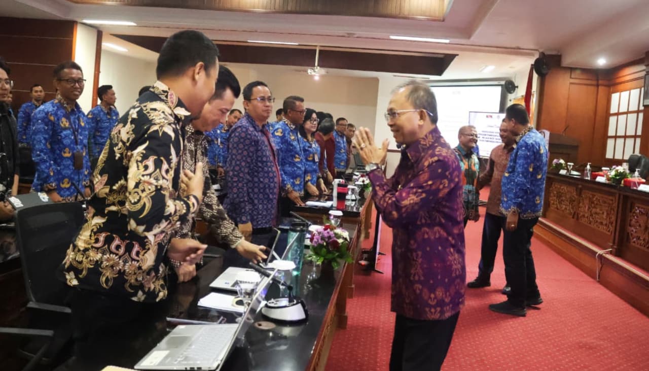 Pemprov Bali Terbaik MCSP 5 Tahun Beruntun, Gubernur Koster: Promosi Jabatan Terapkan Merit, Pengadaan Barang-Jasa harus Bersih.