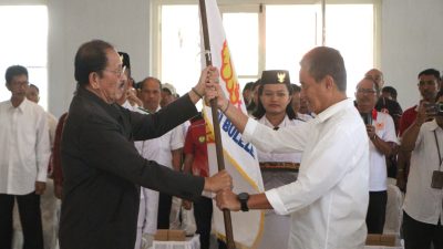 Lantik Pengurus KONI Buleleng, Bupati Sutjidra Pasang Target Tiga Besar Porprov 2027