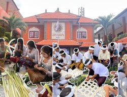 Cok Ace Puji Pasraman Budaya SMK Pariwisata Dalung, akan Ciptakan SDM Pariwisata Berkualitas dan Berkarakter Budaya Bali