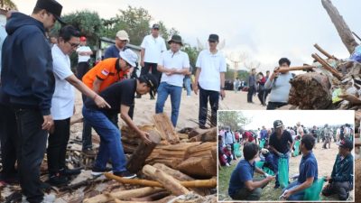Korve Bersih Sampah di Pantai, Gubernur Koster Pertegas Komitmen Pemprov Bali Tangani Sampah, Satgas Diminta Siaga.