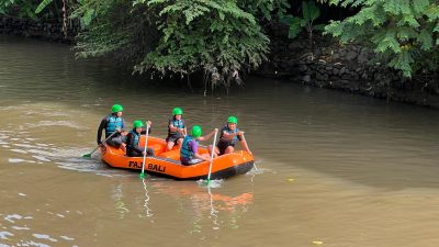 Resmi Terbentuk, Federasi Arung Jeram Indonesia Buleleng Jajal Tukad Banyumala.
