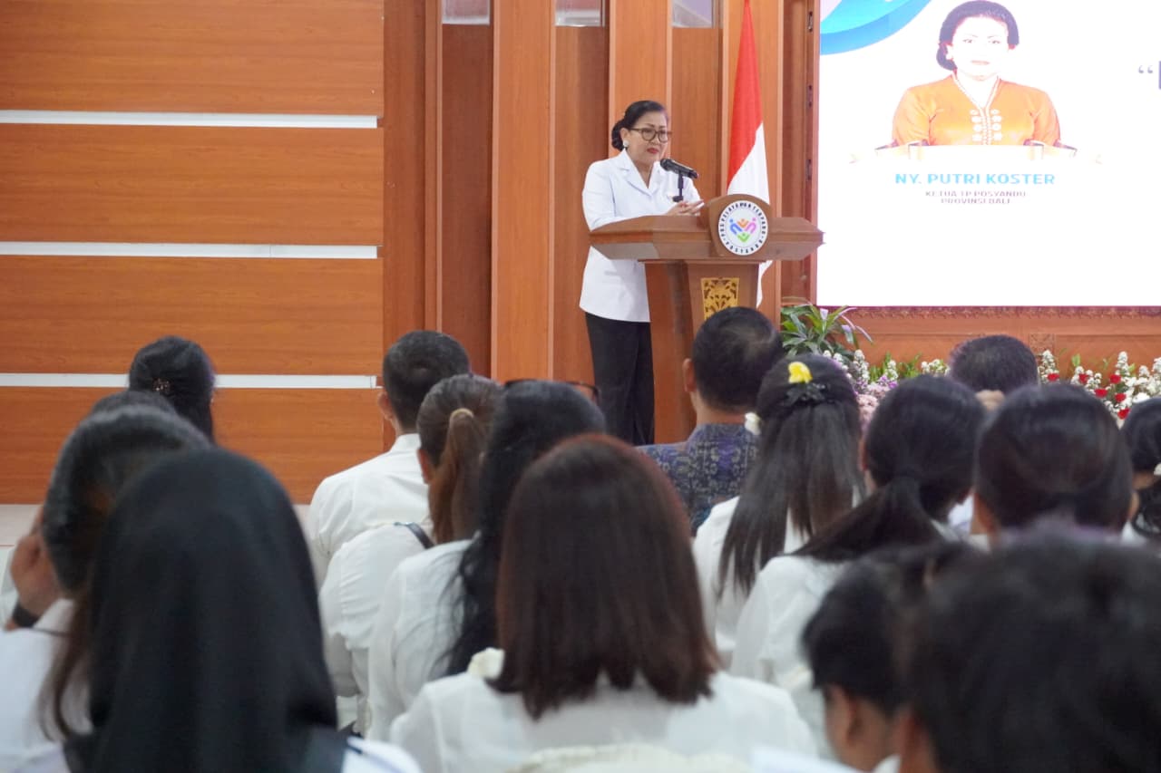 Ratusan Kader Posyandu Ikut Bina Posyandu Angkatan IV, Putri Koster: harus jadi Penghubung Kebutuhan Masyarakat 1 Ratusan Kader Posyandu Ikut Bina Posyandu Angkatan IV, Putri Koster: jadi Penghubung Kebutuhan Masyarakat.
