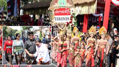 Kekayaan Tradisi dan Spirit Agraris ditampilkan Tabanan pada Peed Aya PKB XLVIII 2026.