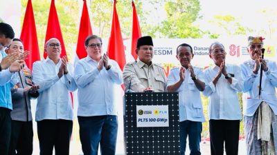 Gubernur Koster dampingi Presiden Prabowo Launching dan Groundbreaking PLTS 100 GWp Site Gilimanuk 6 Gubernur Koster dampingi Presiden Prabowo Launching dan Groundbreaking PLTS 100 GWp Site Gilimanuk.