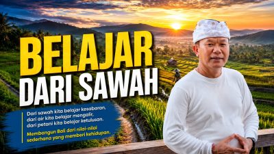 John Ketut Purna: Belajar dari Sawah hingga Sukses jadi Pengusaha Pariwisata. FOTO seranusa.com
